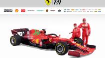 Ferrari SF21 voor 2021 met Carlos Sainz Jr. en Charles Leclerc