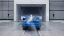 Porsche 911 GT3 in de windtunnel