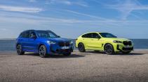 BMW X4 en X3 M Competition Facelift (2021)