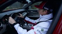 Alfa Romeo Stelvio van Kimi Räikkönen