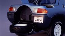 Reservewiel van de Nissan Judi (1987)