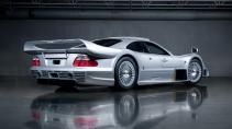 Achterkant Mercedes CLK GTR