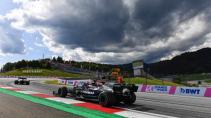 1e vrije training van de GP van Oostenrijk 2021