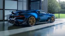 laatste Bugatti Divo (blauw)