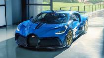 laatste Bugatti Divo (blauw)