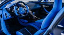 interieur laatste Bugatti Divo (blauw)