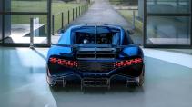 achterkant laatste Bugatti Divo (blauw)
