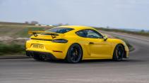 Achterkant Porsche Cayman 718 GT4 4.0 handbak