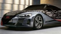 Autohoes Audi e-tron GT lijkt op de conceptcar