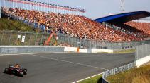 Max Verstappen op Circuit Zandvoort tijdens de GP van Nederland