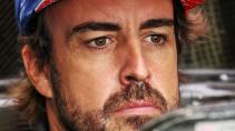 Fernando Alonso in de F1-auto