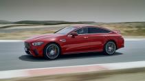 Zijkant Mercedes-AMG GT 63 S E Performance