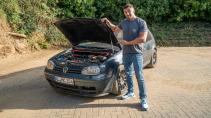 VW Golf 'Ring Tracktor' met Misha Charoudin