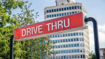 Drive Thru-bord (McDrive)