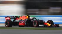 3e vrije training van de GP van Qatar 2021 Max Verstappen op het Losail International Circuit