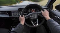 Audi RS 3 zelfs op winterbanden sneller