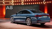 Achterkant Facelift Facelift Audi A8 (2021)