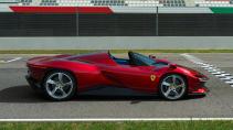 Zijkant Ferrari Daytona SP3