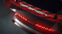 Audi S1 Hoonitron van Ken Block - achterspoiler en achterlichten