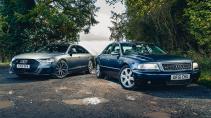 Audi S8 (2001) vs Audi S8 (2021)