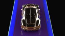 Beeltje bij de NFT van Bugatti (La Voiture Noire)