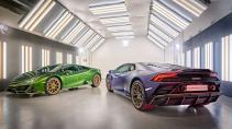 Lamborghini Huracán Evo in de studio