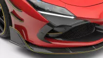 Mansory Ferrari F8 Spider voorbumper detail