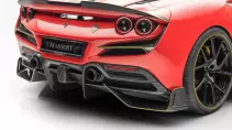 Mansory Ferrari F8 Spider achterbumper detail