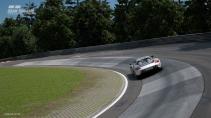 Porsche Carrera GT op de Nurburgring in Gran Turismo 7
