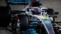 Voorbeschouwing van de GP van Bahrein 2022 Lewis Hamilton in de W13