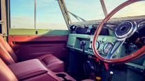 Everrati Land Rover 2022 restomod: interieur dashboard