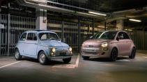 Fiat 500 (1964) vs Fiat 500e
