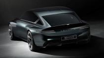 Genesis X Speedium Coupe Concept 2022 3/4 achter