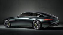 Genesis X Speedium Coupe Concept 2022 3/4 achter