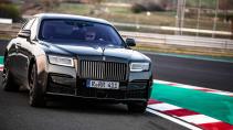 Rolls-Royce Ghost Black Badge op de Hungaroring