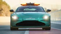Snelheid safetycar Aston Martin Vantage 2022