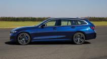 Zijkant BMW 3-serie Touring facelift (LCI)