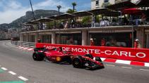 Charles Leclerc in de GP van Monaco
