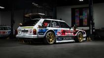 Subaru GL Wagon van Travis Pastrana voor Gymkhana