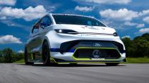 Elektrische Ford Supervan 4 voorkant