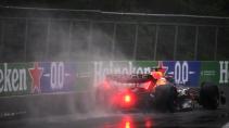 Red Bull RB18 in de regen