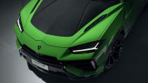Lamborghini Urus Performante 2022 detail motorkap koolstofvezel