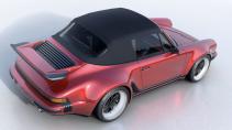 Singer 911 Turbo Cabrio 2022 3/4 achter hoog