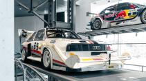 Audi quattro rally in Audi museum