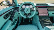 Brabus 600 Masterpiece interieur vanuit zitpositie