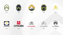 Overzicht van alle logo's van Citroën