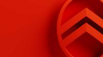 Citroën nieuwe logo 2022 rood op rood