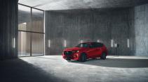 Mazda CX-60 rood driekwart voor
