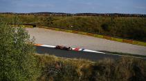 2e vrije training van de GP van Nederland 2022: Max Verstappen duinen