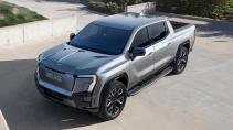 GMC Sierra EV Denali Edition 1 schuin voor van boven
